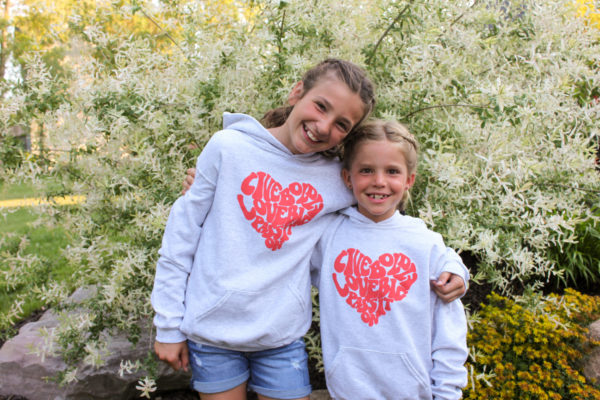 Live Boldly. Love Big. Pass it On. Youth Hooded Sweatshirt 3