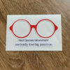 Red Glasses Movement Decal 1