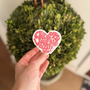 Live Boldly. Love Big. Pass It Along. Decal 5