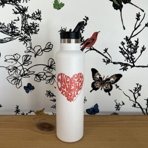 Live Boldly. Love Big. Pass It On.™ Water Bottle 2